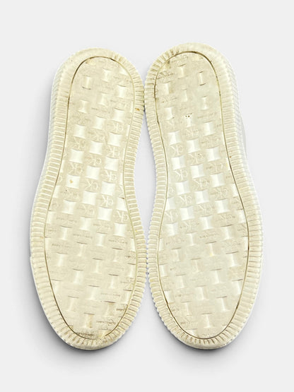 Calvin Klein Jeans Chunky Cupsole Monologo — buty sportowe damskie w bardzo dobrym stanie rozmiar 38, widok z góry