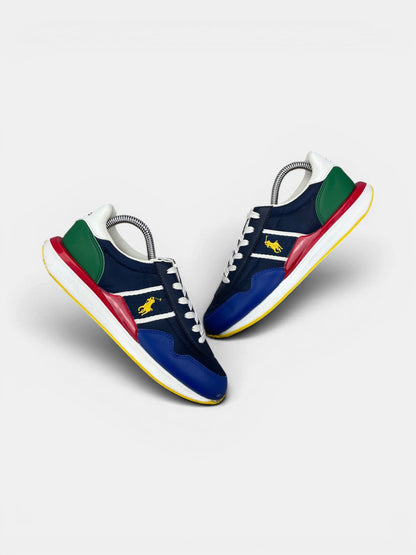 Polo Ralph Lauren Train 89 Sport — buty sportowe dziecięce w bardzo dobrym stanie rozmiar 37, widok z góry na zewnętrzną stronę butów