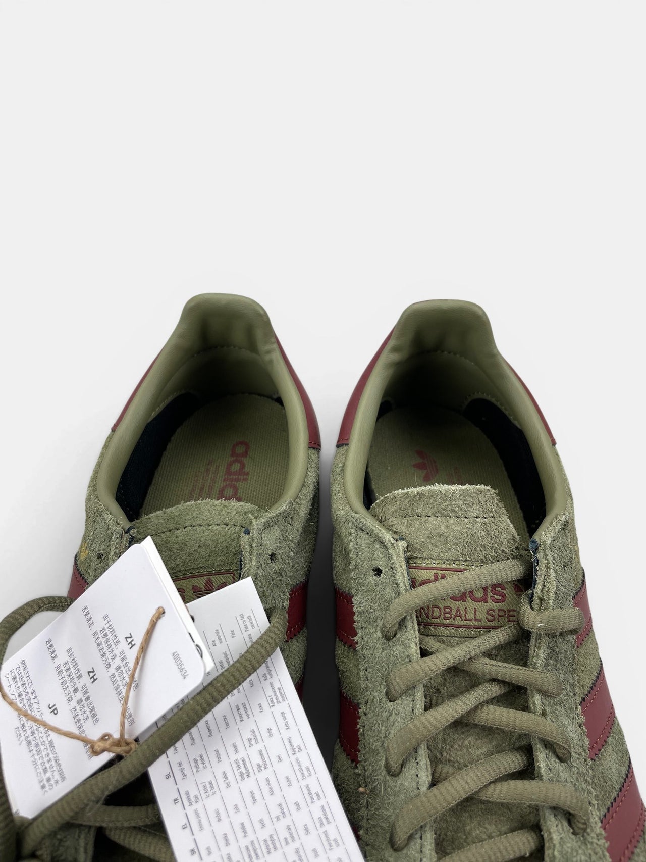 Adidas Spezial — buty sportowe męskie nowe rozmiar 41 1/3, zapiętki butów