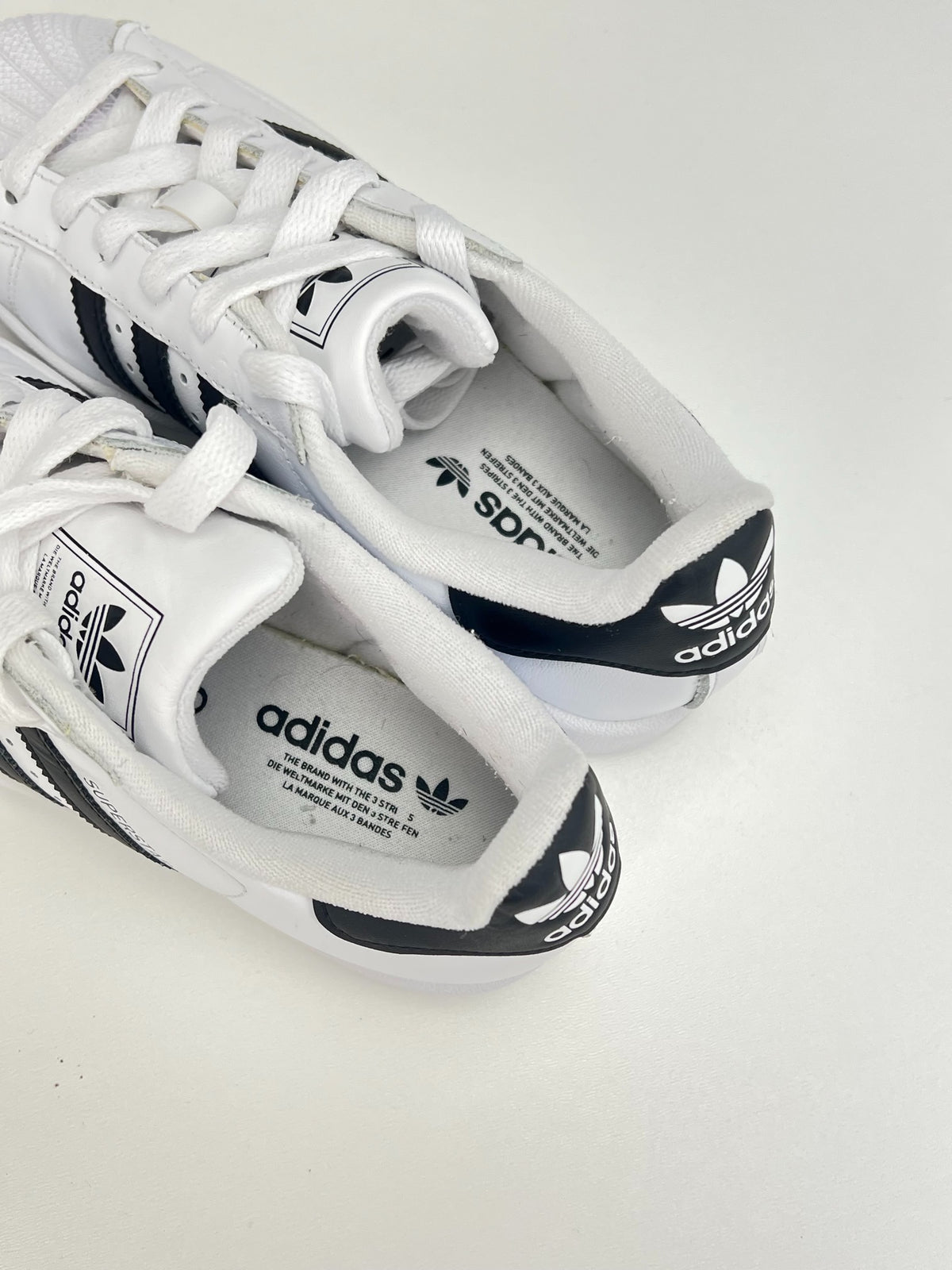 Adidas Superstar II Cloud White Black, sneakersy damskie w bardzo dobrym stanie, rozmiar 36, ujęcie 13