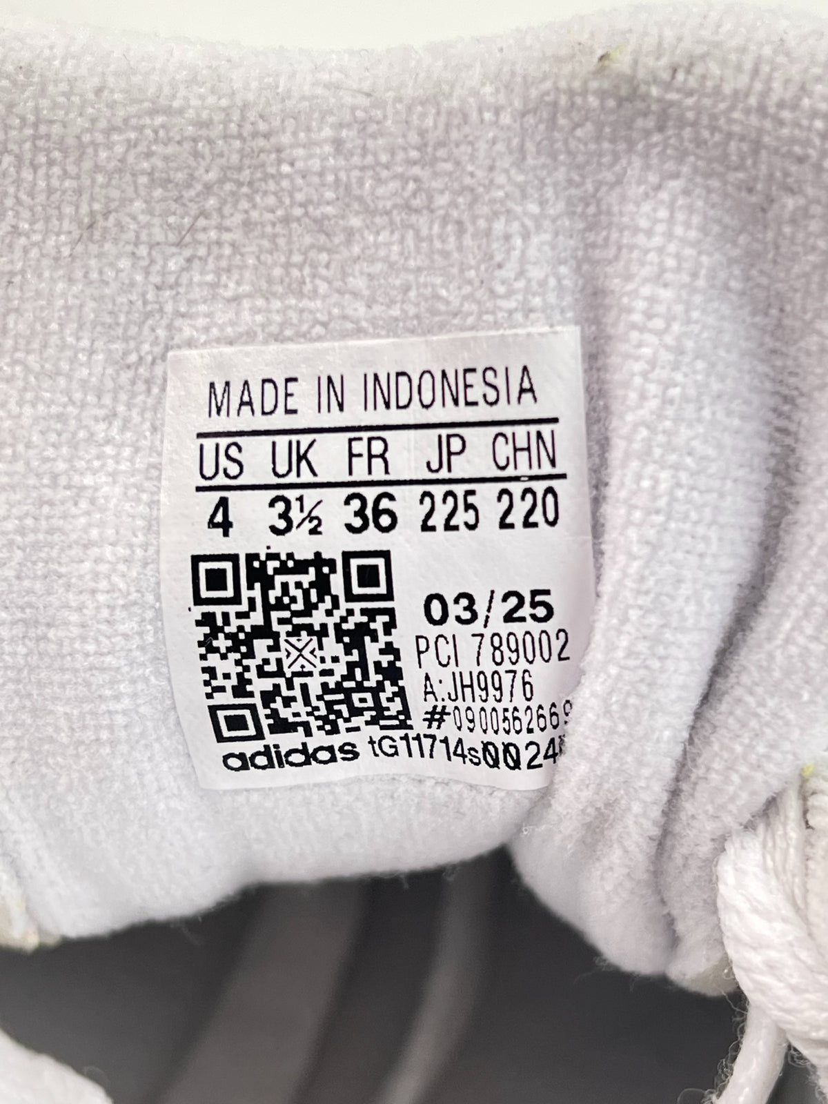 Adidas Superstar II Cloud White Black, sneakersy damskie w bardzo dobrym stanie, rozmiar 36, ujęcie 14