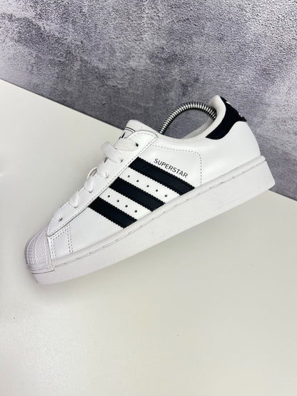 Adidas Superstar II Cloud White Black, sneakersy damskie w bardzo dobrym stanie, rozmiar 36, ujęcie 4