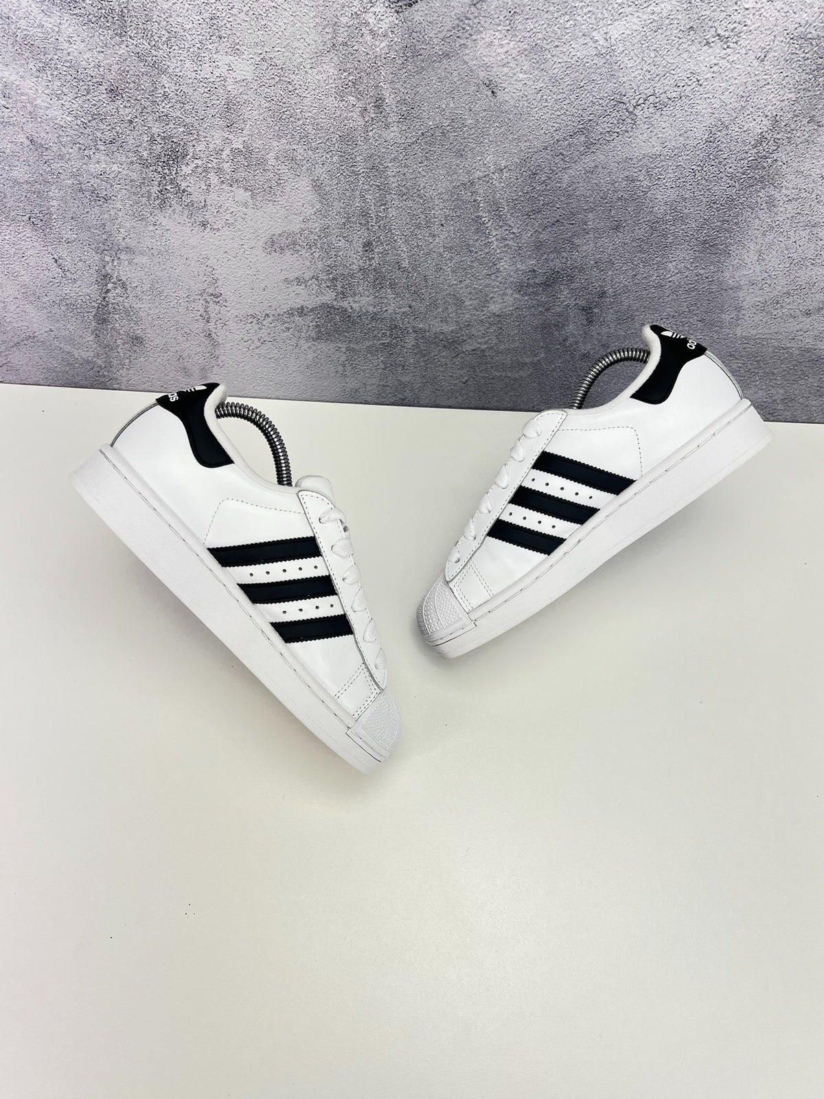 Adidas Superstar II Cloud White Black, sneakersy damskie w bardzo dobrym stanie, rozmiar 36, ujęcie 5