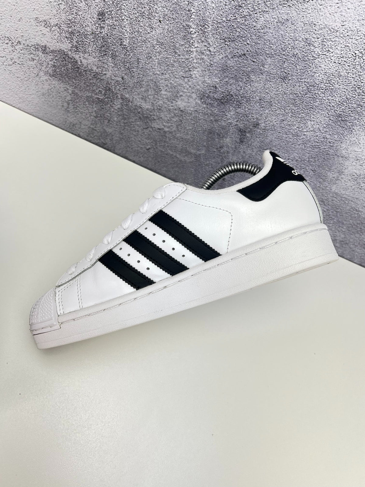 Adidas Superstar II Cloud White Black, sneakersy damskie w bardzo dobrym stanie, rozmiar 36, ujęcie 7