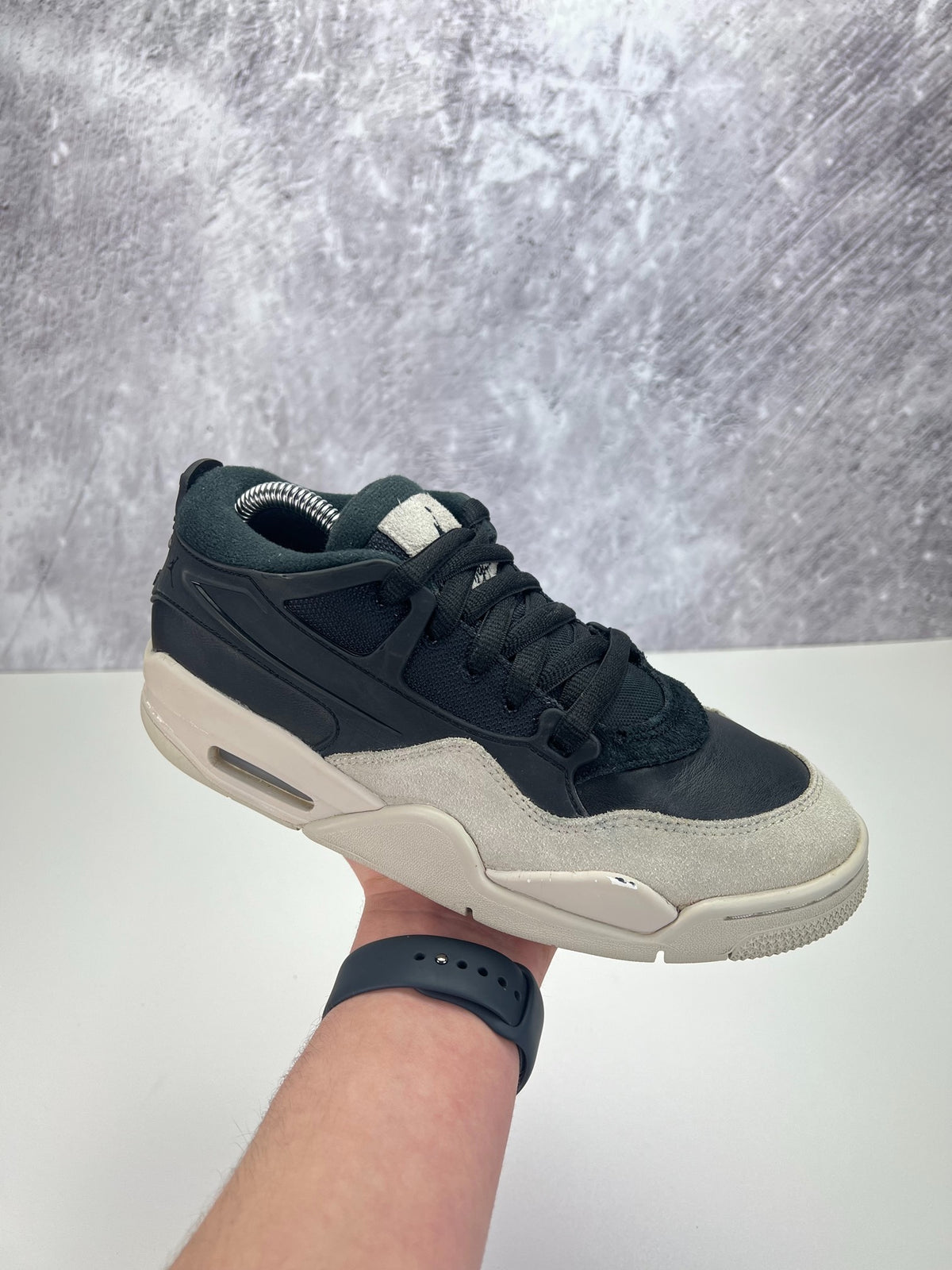 Nike Air Jordan 4 RM Black Light Bone, sneakersy damskie w bardzo dobrym stanie, rozmiar 40, ujęcie 17