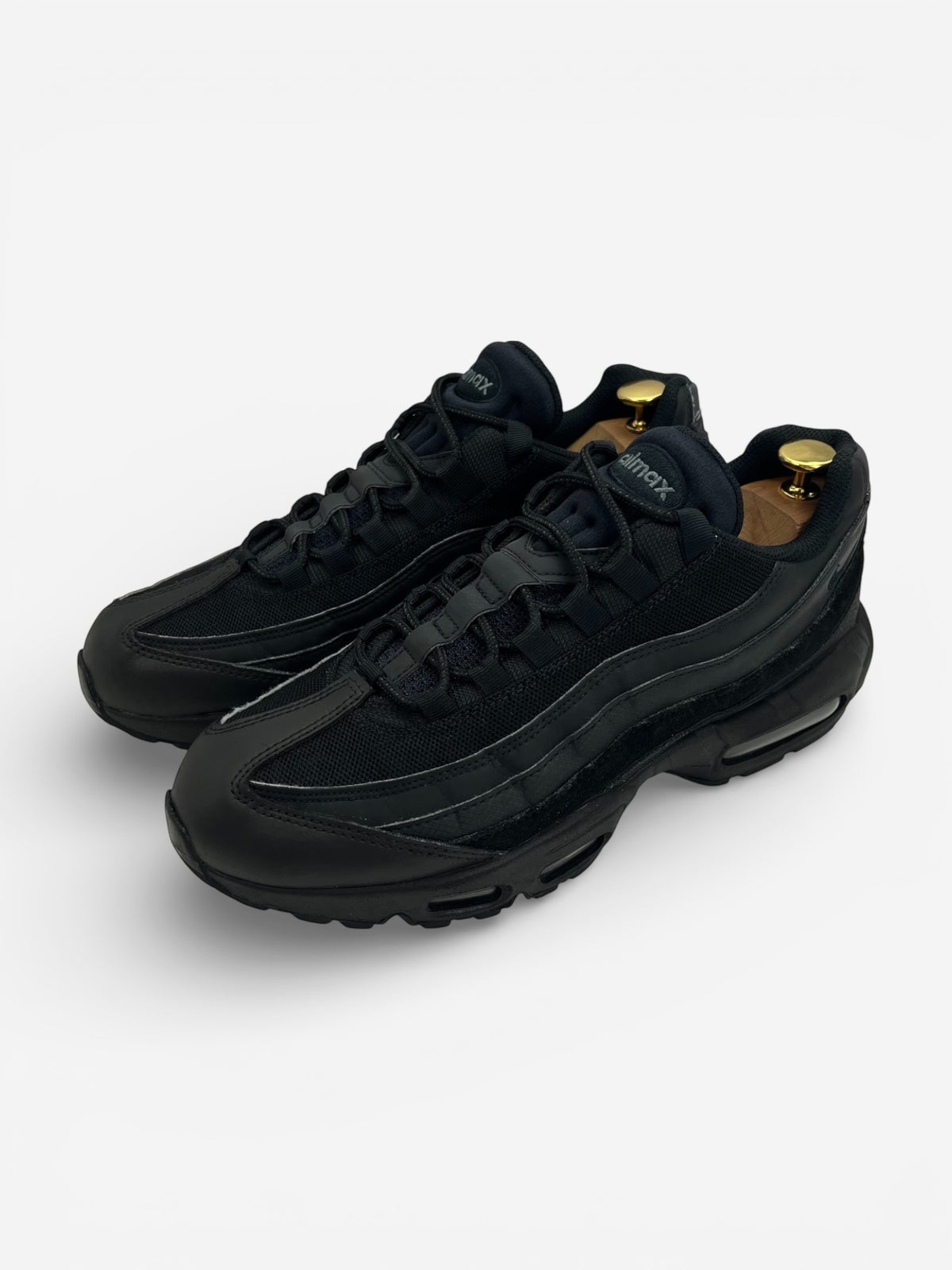 Nike Air Max 95 Essential Triple Black, sneakersy męskie w bardzo dobrym stanie, rozmiar 44