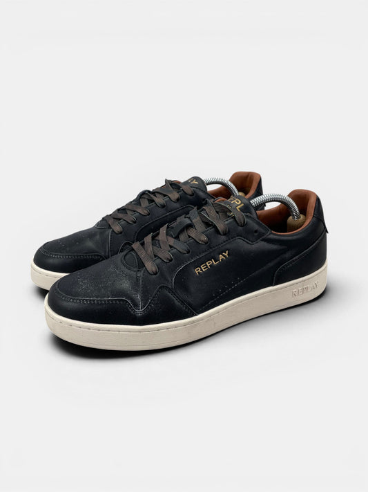 Replay Sneakers — buty sportowe męskie w bardzo dobrym stanie rozmiar 43, widok z boku