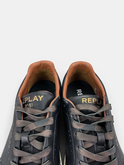 Replay Sneakers — buty sportowe męskie w bardzo dobrym stanie rozmiar 43, zapiętki butów
