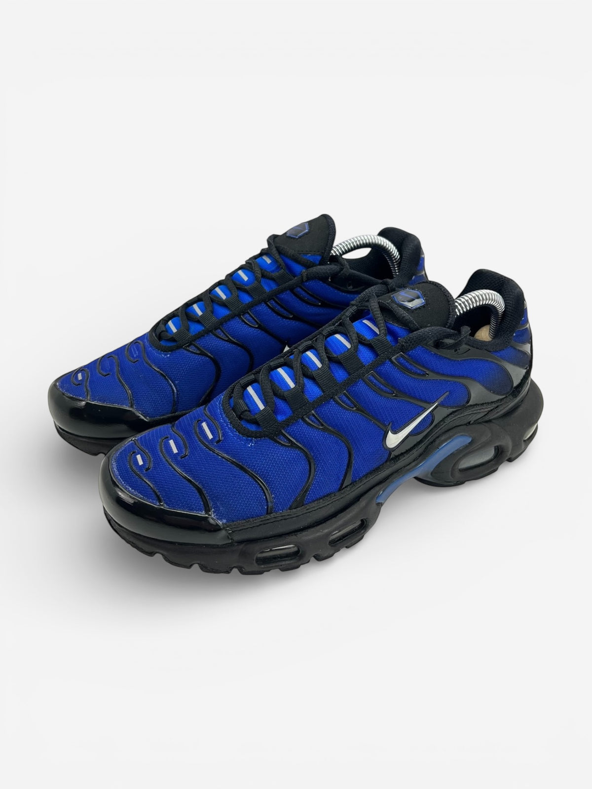 Nike Air Max Plus Premium Black/Racer Blue, sneakersy męskie w bardzo dobrym stanie, rozmiar 40