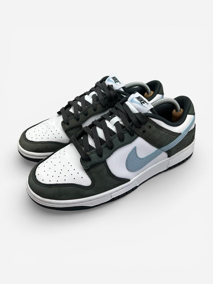 Nike Dunk Low Light Armory Blue, sneakersy męskie w bardzo dobrym stanie, rozmiar 42.5