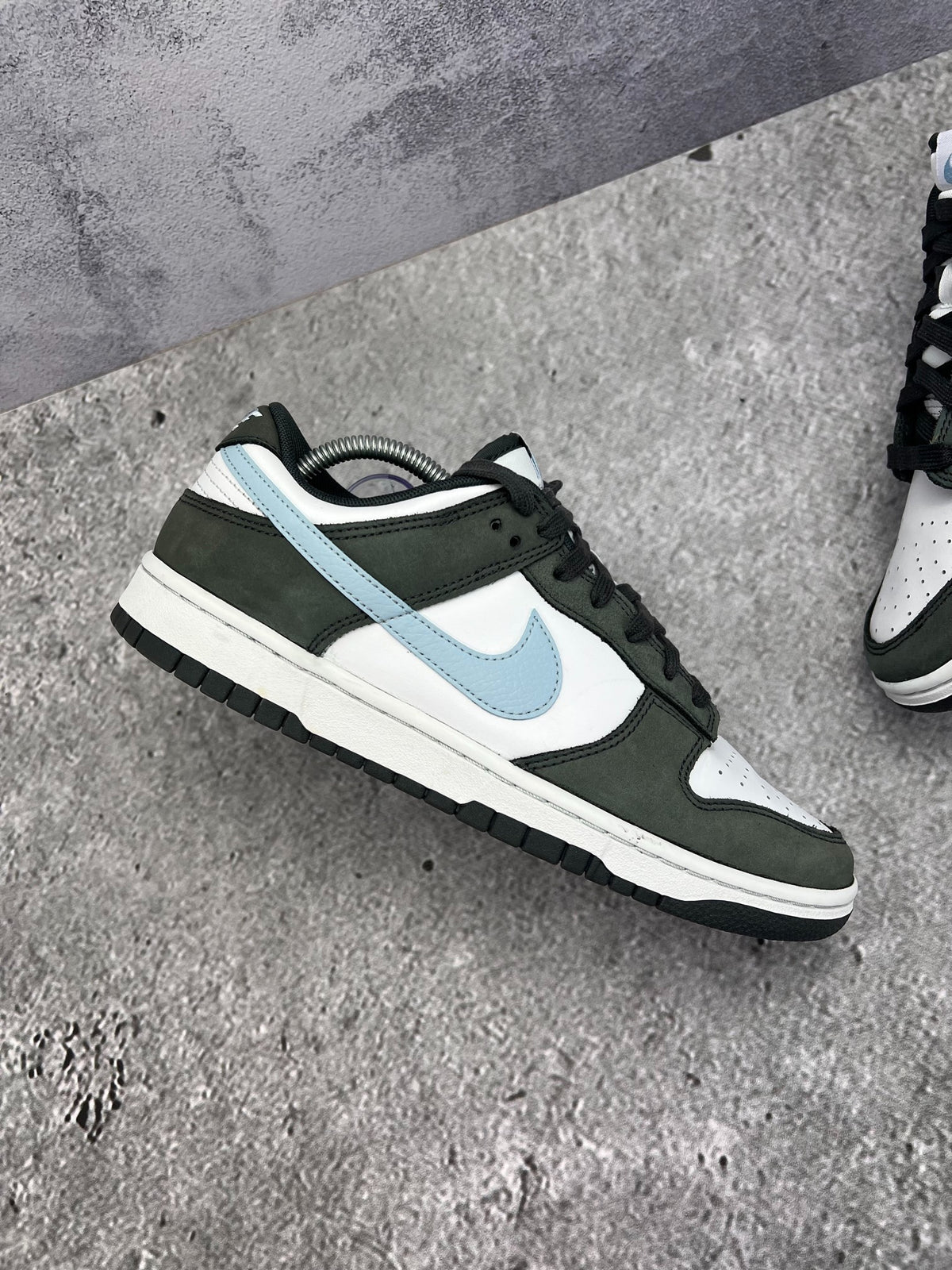 Nike Dunk Low Light Armory Blue, sneakersy męskie w bardzo dobrym stanie, rozmiar 42.5, ujęcie 4