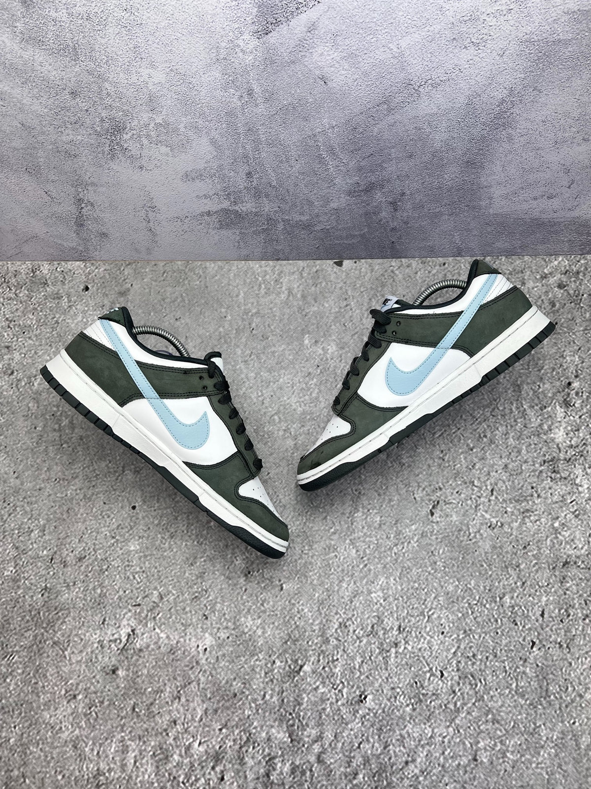 Nike Dunk Low Light Armory Blue, sneakersy męskie w bardzo dobrym stanie, rozmiar 42.5, ujęcie 6