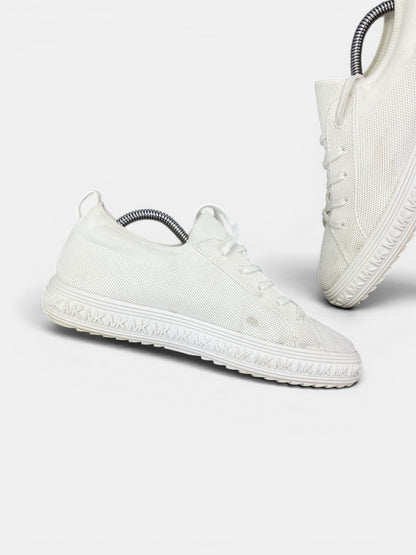 Michael Kors Grove Knit Sneakers — buty sportowe męskie w bardzo dobrym stanie rozmiar 41, wewnętrzny panel lewego buta