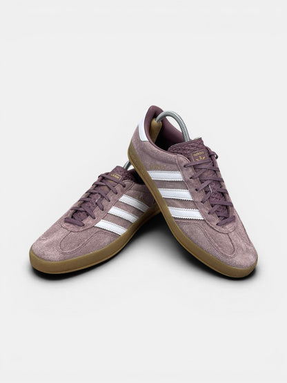 Adidas Gazelle Indoor — buty sportowe męskie w bardzo dobrym stanie rozmiar 40 2/3, boczny profil