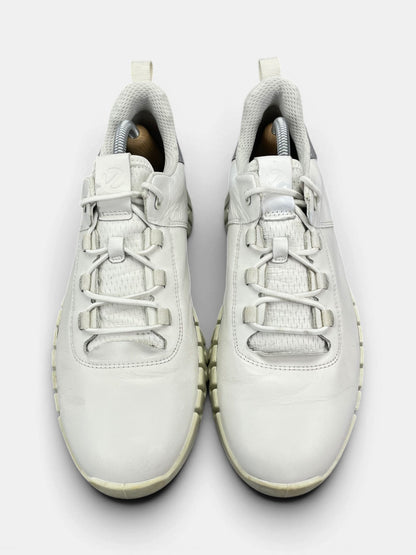 Ecco Leather Sneakers — buty sportowe męskie w bardzo dobrym stanie rozmiar 41, widok z góry