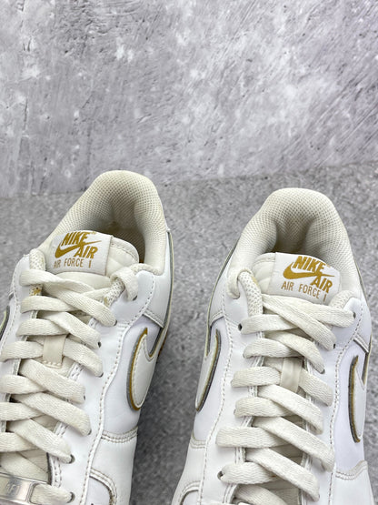 Nike Air Force 1 '07 White Bronzine, sneakersy męskie w bardzo dobrym stanie, rozmiar 44.5, ujęcie 13