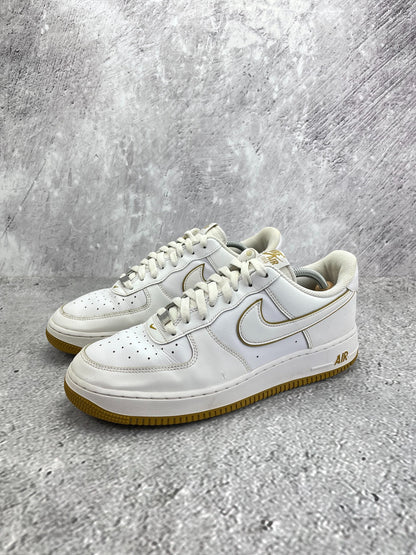 Nike Air Force 1 '07 White Bronzine, sneakersy męskie w bardzo dobrym stanie, rozmiar 44.5, ujęcie 15