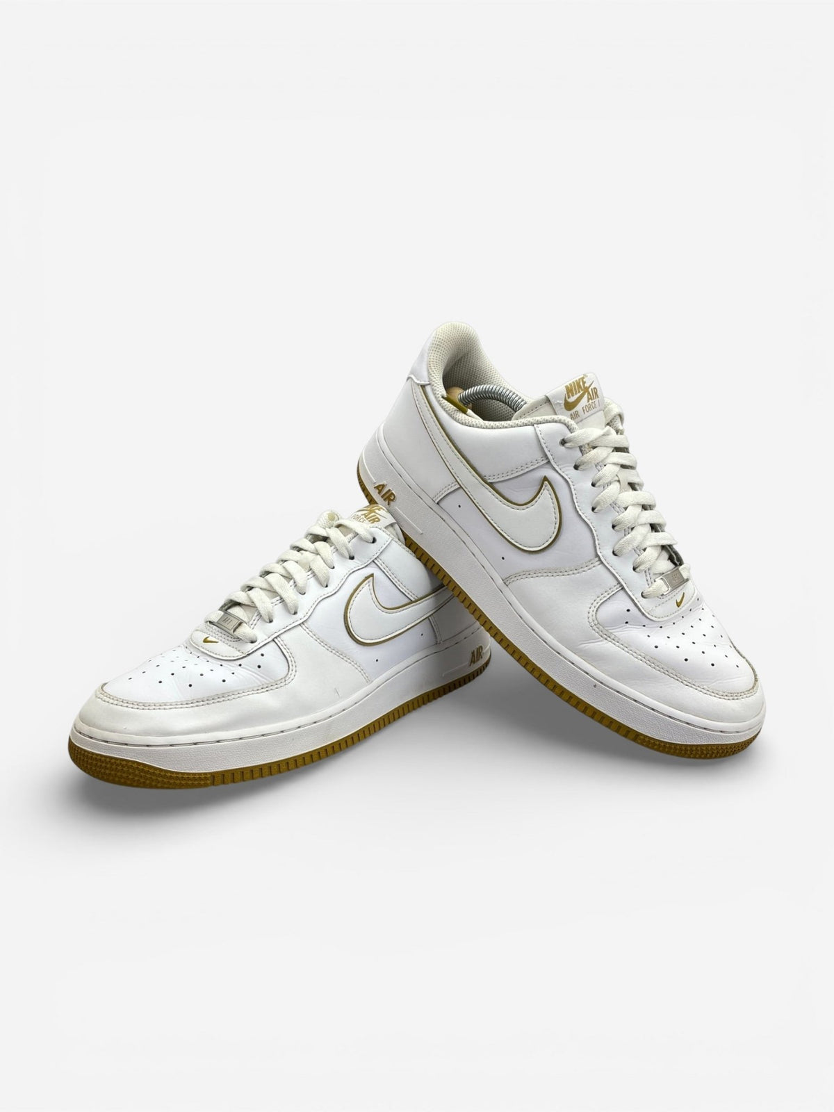 Nike Air Force 1 '07 White Bronzine, sneakersy męskie w bardzo dobrym stanie, rozmiar 44.5, ujęcie 2