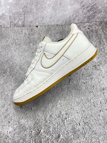Nike Air Force 1 '07 White Bronzine, sneakersy męskie w bardzo dobrym stanie, rozmiar 44.5, ujęcie 8