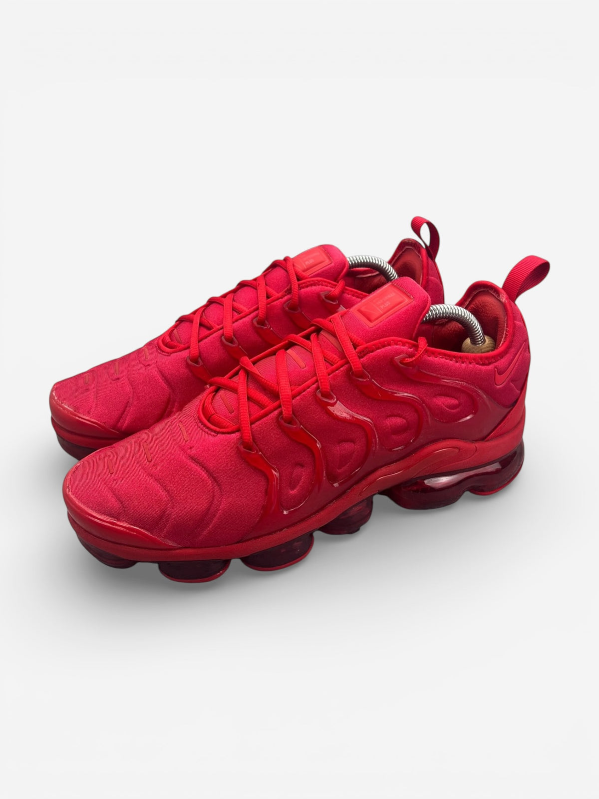 Nike Air VaporMax Plus Triple Red, sneakersy męskie w dobrym stanie, rozmiar 43