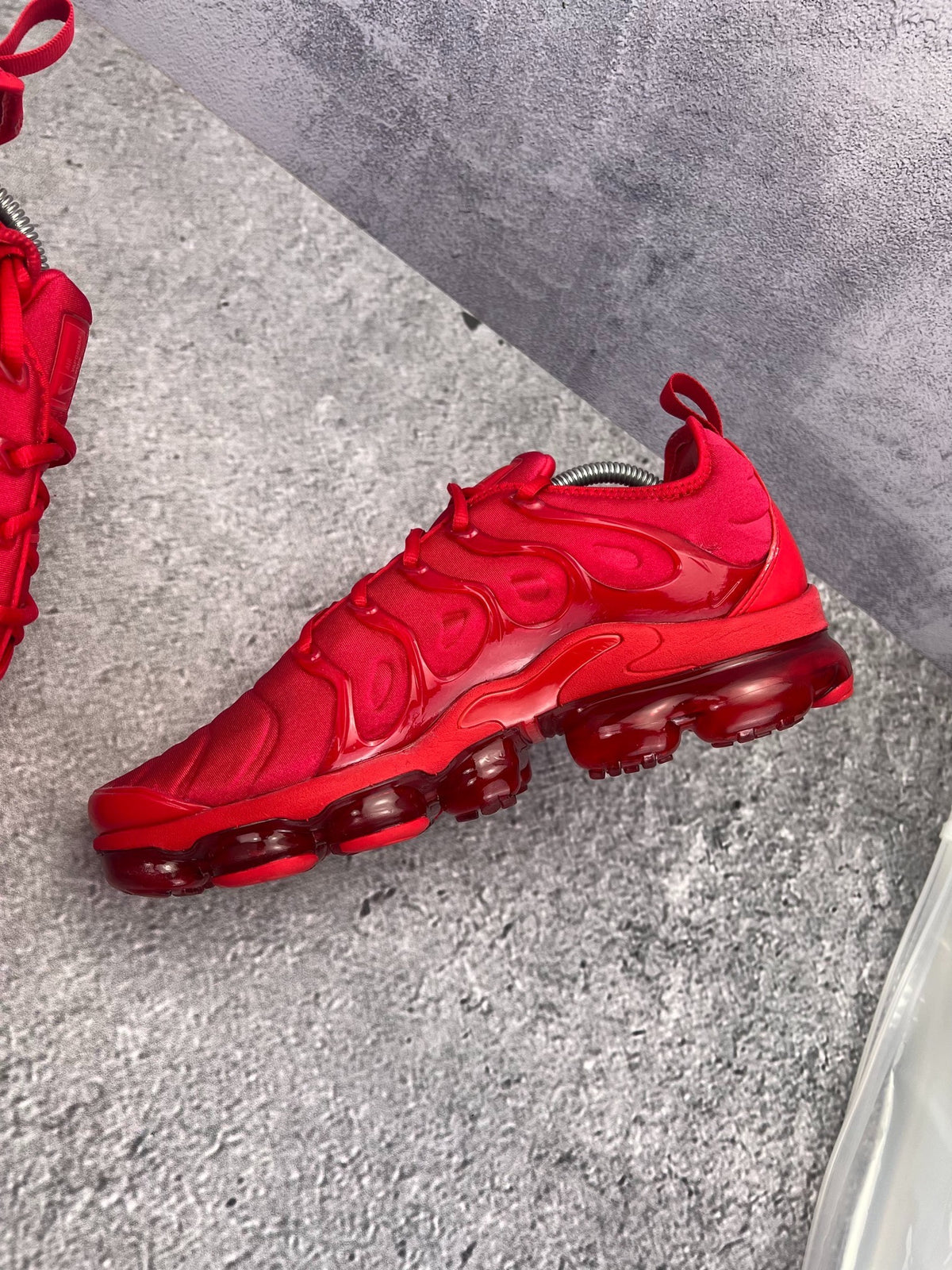 Nike Air VaporMax Plus Triple Red, sneakersy męskie w dobrym stanie, rozmiar 43, ujęcie 8