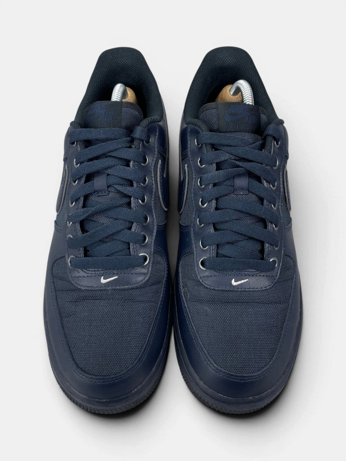 Nike Air Force 1 Low CorDura Dark Obsidian — buty sportowe męskie w bardzo dobrym stanie rozmiar 42.5, widok z góry