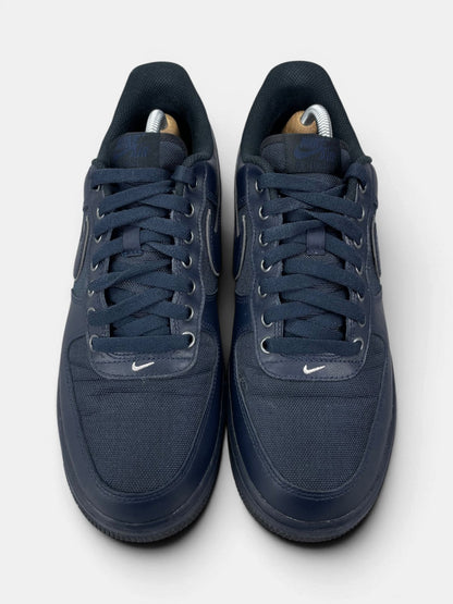 Nike Air Force 1 Low CorDura Dark Obsidian — buty sportowe męskie w bardzo dobrym stanie rozmiar 42.5, widok z góry