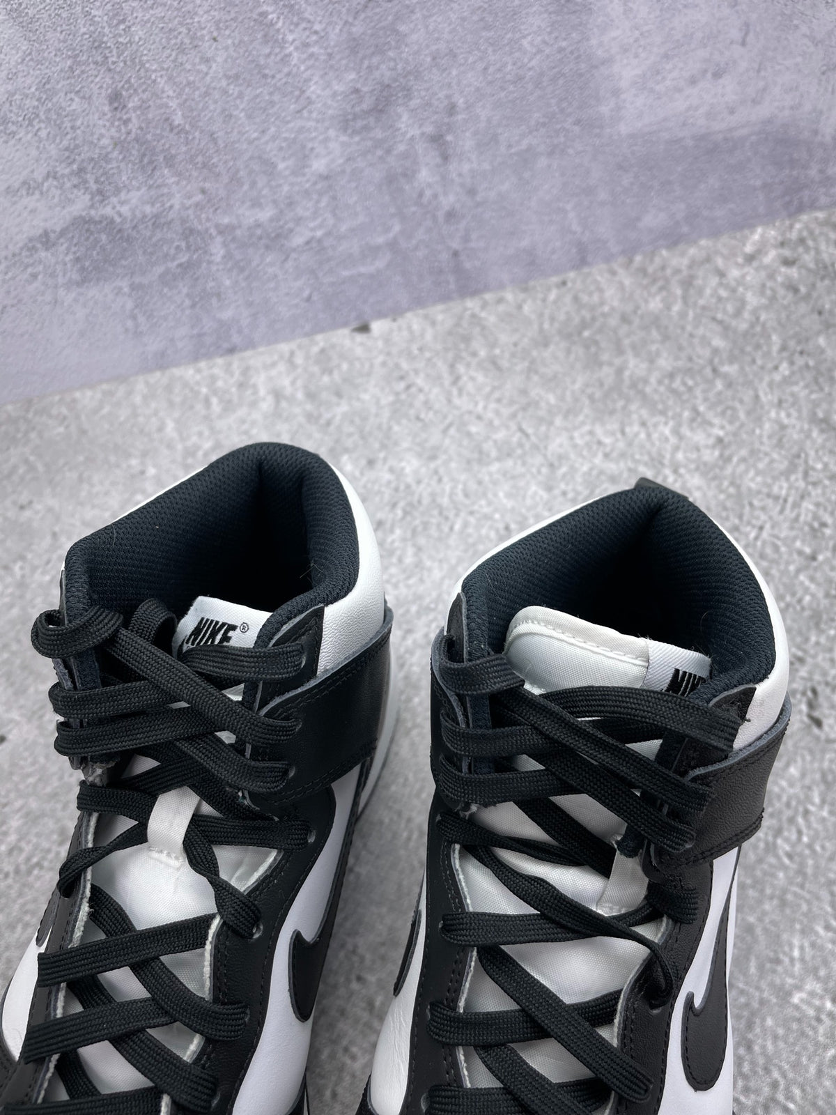 Nike Dunk High Panda, sneakersy męskie w bardzo dobrym stanie, rozmiar 43, ujęcie 12