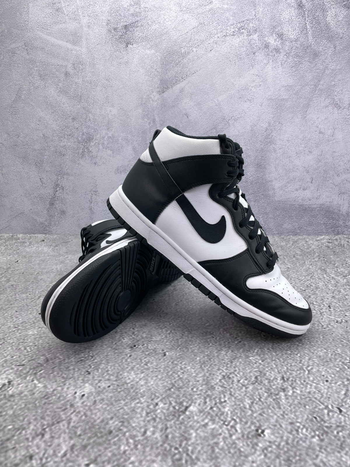 Nike Dunk High Panda, sneakersy męskie w bardzo dobrym stanie, rozmiar 43, ujęcie 15