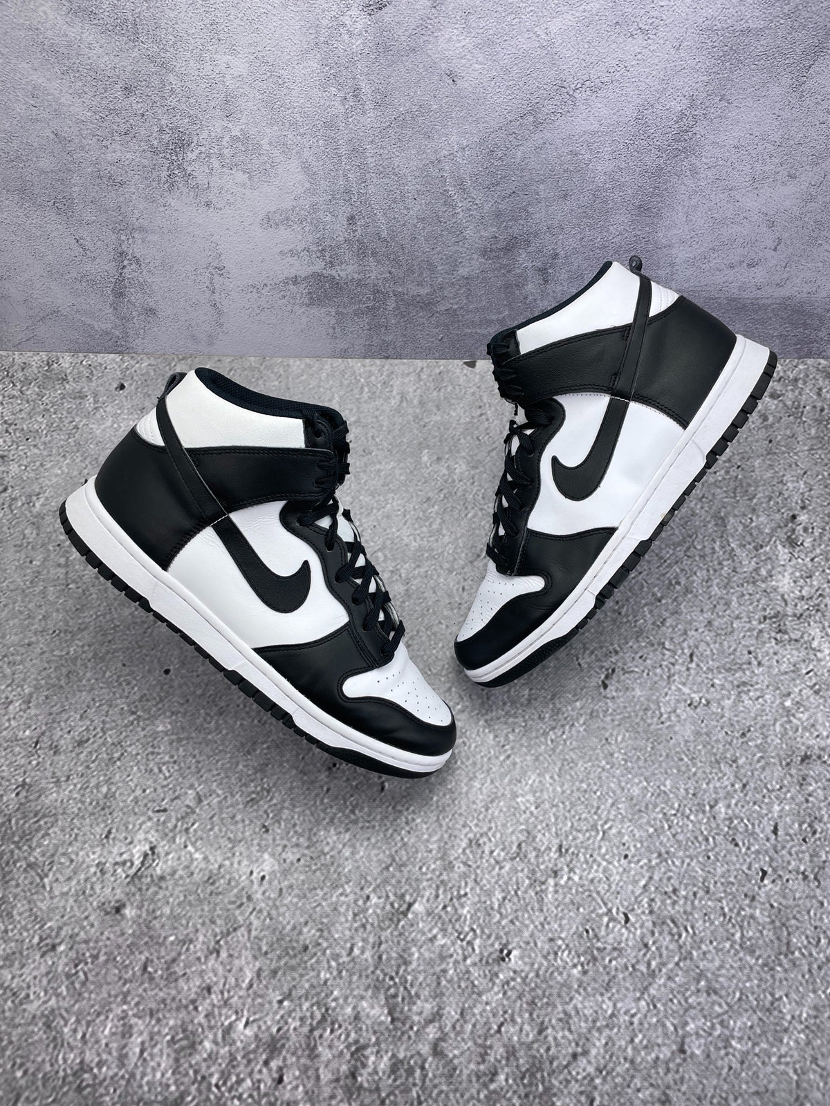 Nike Dunk High Panda, sneakersy męskie w bardzo dobrym stanie, rozmiar 43, ujęcie 3