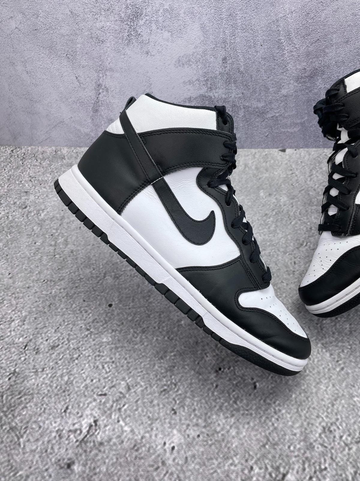 Nike Dunk High Panda, sneakersy męskie w bardzo dobrym stanie, rozmiar 43, ujęcie 4