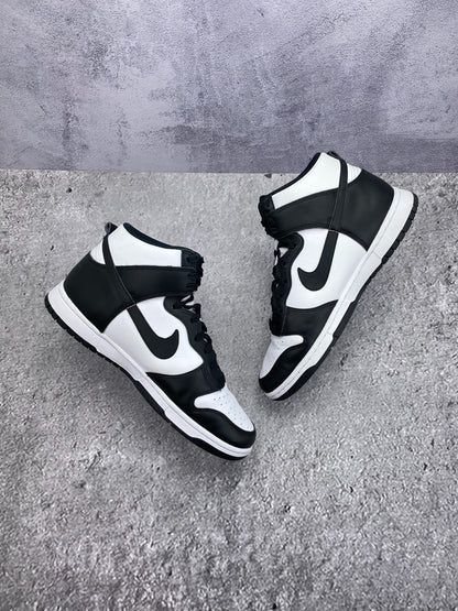 Nike Dunk High Panda, sneakersy męskie w bardzo dobrym stanie, rozmiar 43, ujęcie 6