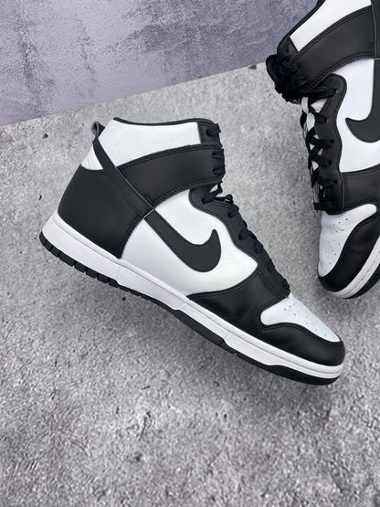 Nike Dunk High Panda, sneakersy męskie w bardzo dobrym stanie, rozmiar 43, ujęcie 7