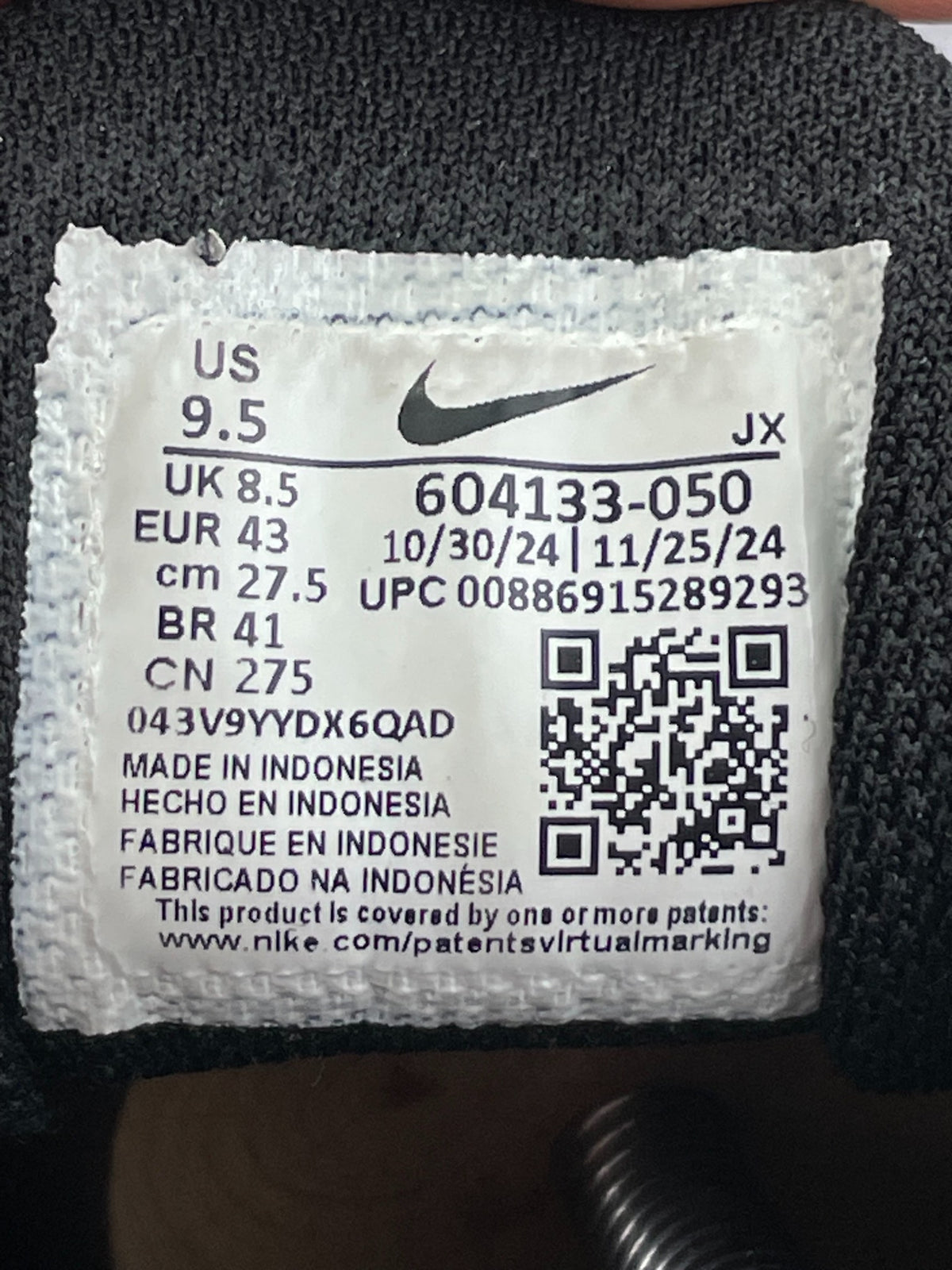 Nike Air Max Plus Triple Black, sneakersy męskie w bardzo dobrym stanie, rozmiar 43, ujęcie 14