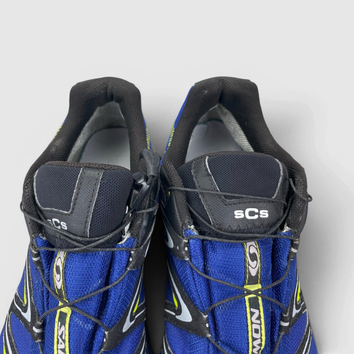 Salomon Speedcross Gore-Tex, buty sportowe męskie w bardzo dobrym stanie rozmiar 46.5, zapiętki butów
