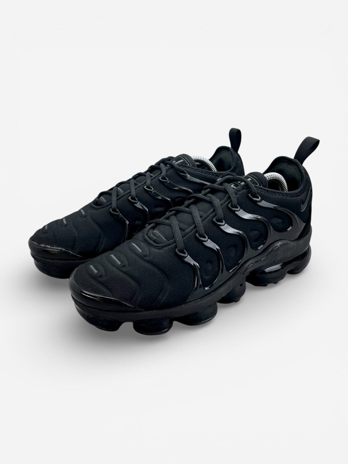 Nike Air VaporMax Plus Triple Black, sneakersy damskie w bardzo dobrym stanie, rozmiar 42