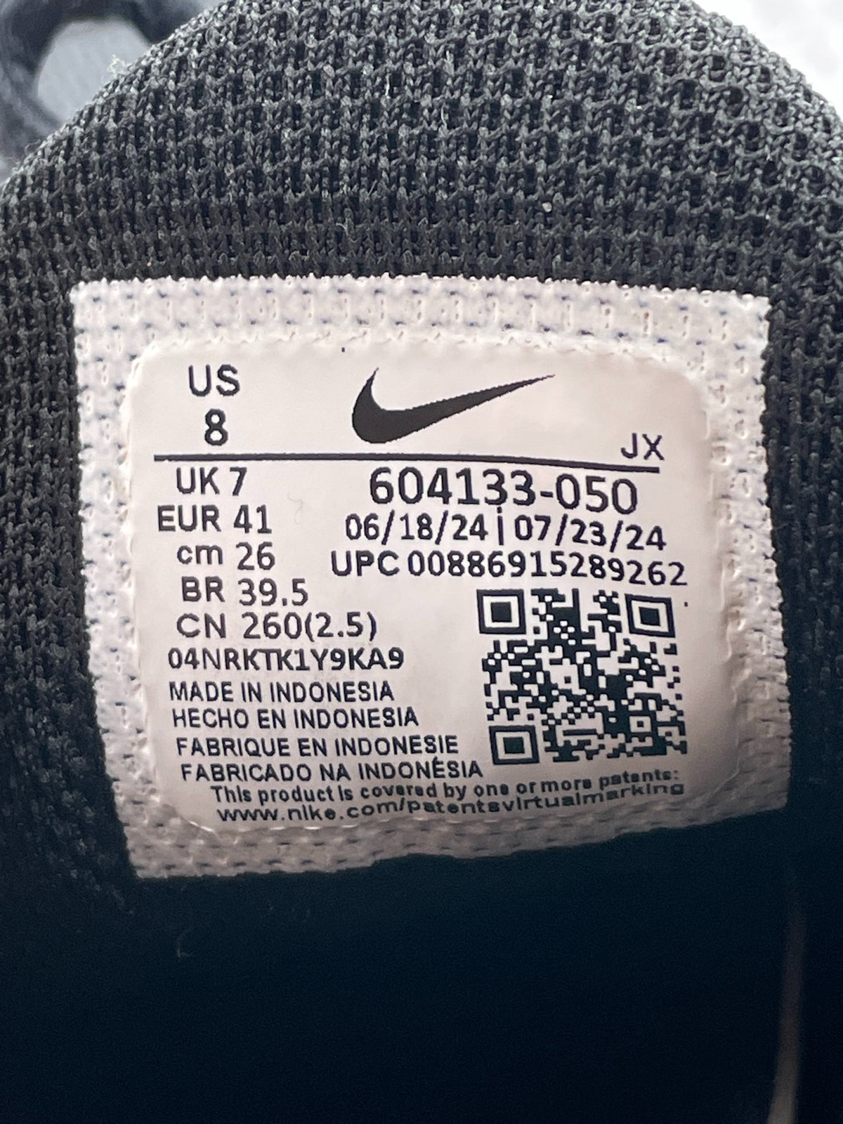 Nike Air Max Plus Triple Black, sneakersy męskie w bardzo dobrym stanie, rozmiar 41, ujęcie 14