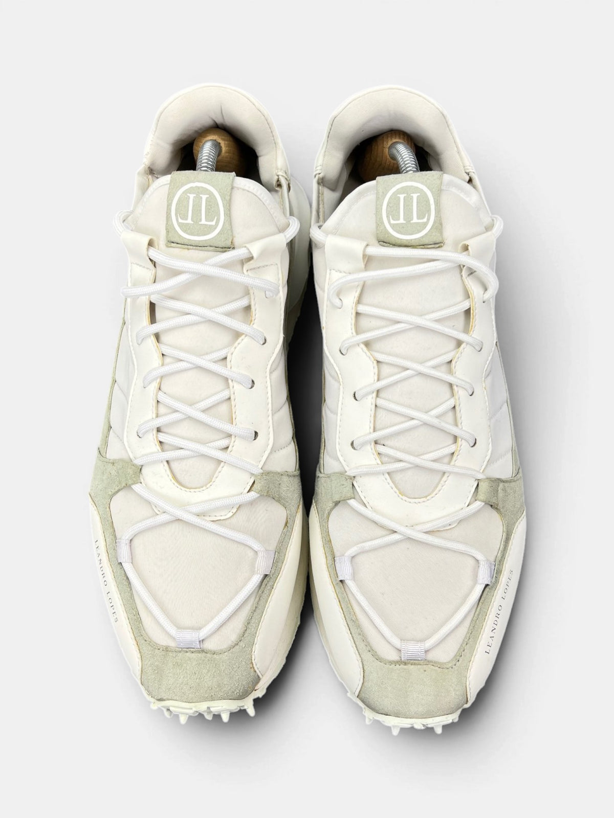 Leandro Lopes Sneakersy — buty sportowe męskie w bardzo dobrym stanie rozmiar 45, widok z góry