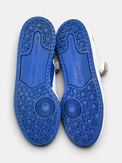 Adidas Forum Low White Royal Blue — buty sportowe męskie w bardzo dobrym stanie rozmiar 42, podeszwa