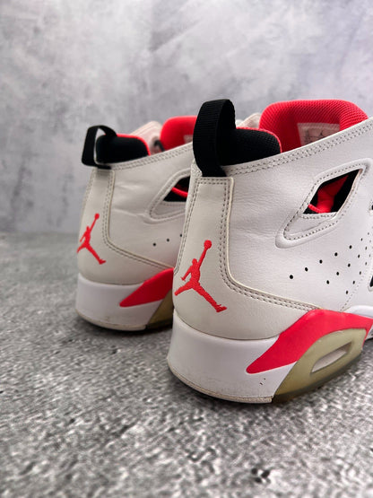 Nike Jordan Flight Club '91 White Infrared — buty sportowe męskie w bardzo dobrym stanie rozmiar 44, widok z tyłu