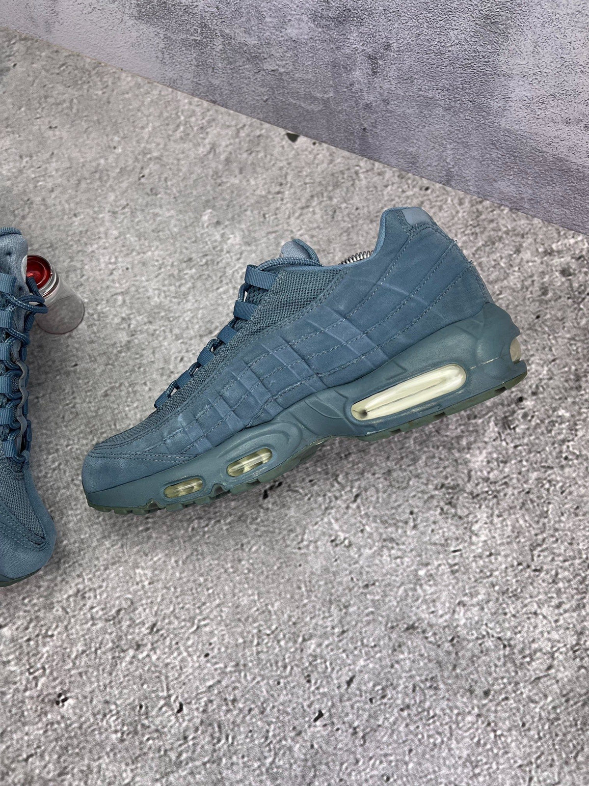 Nike Air Max 95 SC Armory Blue — buty sportowe męskie w bardzo dobrym stanie rozmiar 44, wewnętrzny panel prawego buta