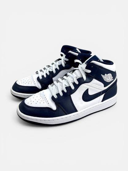 Jordan Air Jordan 1 Mid SE Obsidian — buty sportowe męskie w bardzo dobrym stanie rozmiar 43, widok z boku