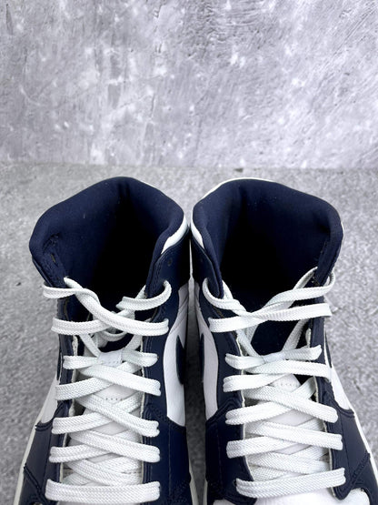 Jordan Air Jordan 1 Mid SE Obsidian — buty sportowe męskie w bardzo dobrym stanie rozmiar 43, zapiętki butów