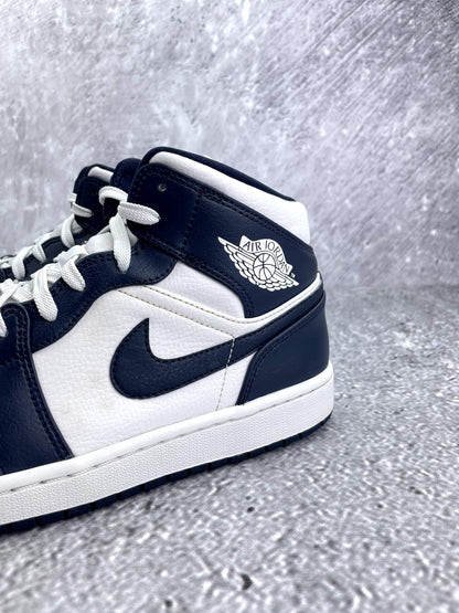 Jordan Air Jordan 1 Mid SE Obsidian — buty sportowe męskie w bardzo dobrym stanie rozmiar 43, opcjonalne zdjęcie 1