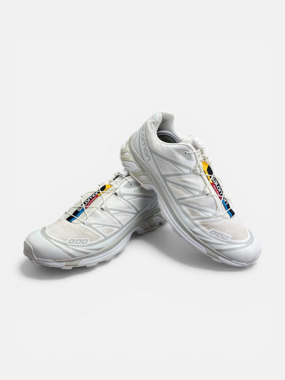 Salomon XT-6 White Lunar Rock — buty sportowe męskie w bardzo dobrym stanie rozmiar 44 1/3, boczny profil