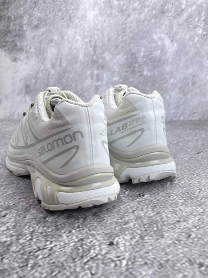 Salomon XT-6 White Lunar Rock — buty sportowe męskie w bardzo dobrym stanie rozmiar 44 1/3, widok z tyłu