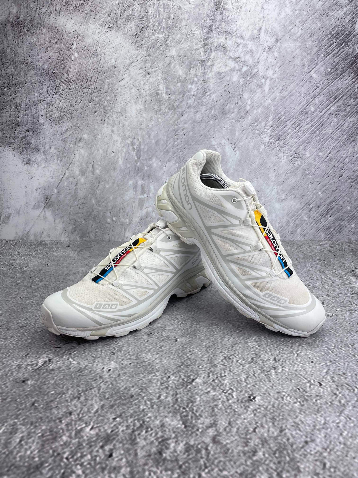 Salomon XT-6 White Lunar Rock — buty sportowe męskie w bardzo dobrym stanie rozmiar 44 1/3, opcjonalne zdjęcie 1