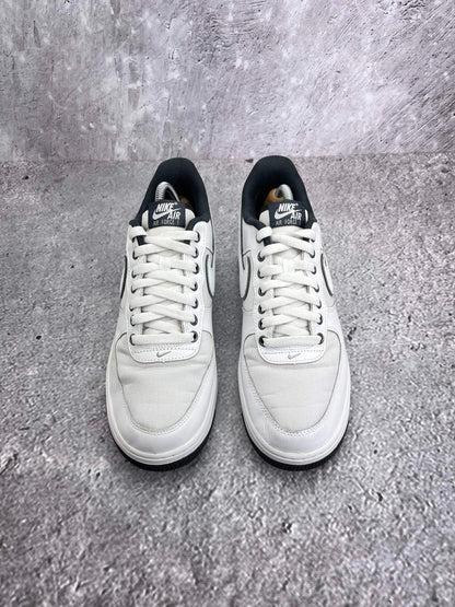 Nike Air Force 1 Low White Cordura — buty sportowe męskie w bardzo dobrym stanie rozmiar 42.5, widok z góry