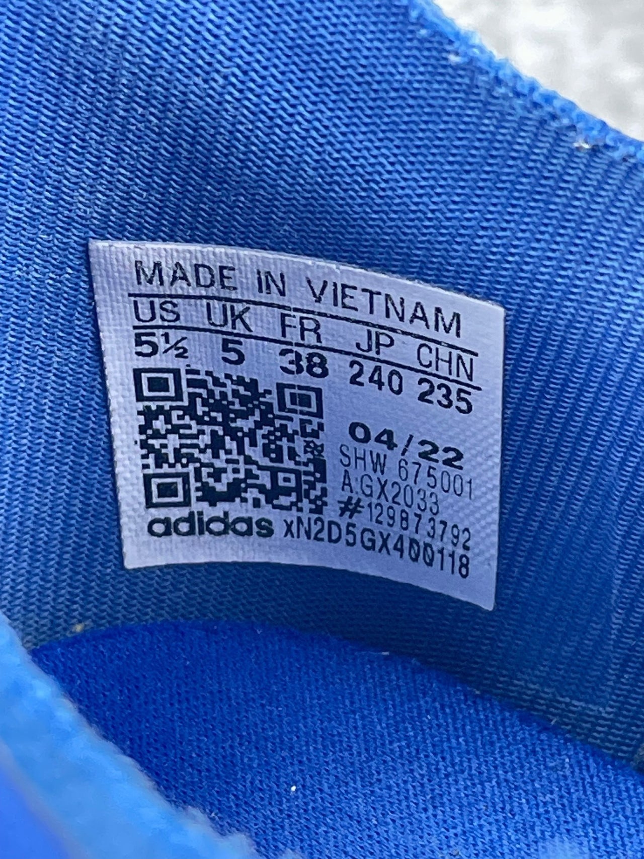 Adidas NMD V3 Royal Blue — buty sportowe męskie w bardzo dobrym stanie rozmiar 38, opcjonalne zdjęcie 2