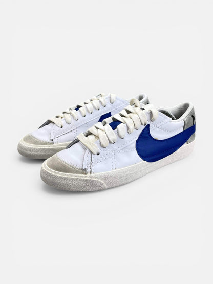Nike Blazer Low '77 Jumbo White Old Royal — buty sportowe męskie w bardzo dobrym stanie rozmiar 43, widok z boku